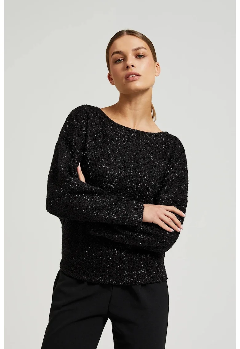 Bluza stralucitoare  Z-TS-4532 - Negru