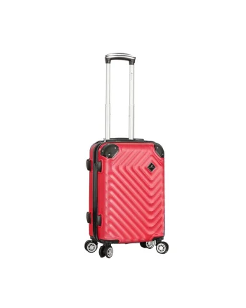 Troler de cabina  SW44103 - ABS - cifru - 4 roti duble - 35L - 55 cm - rosu