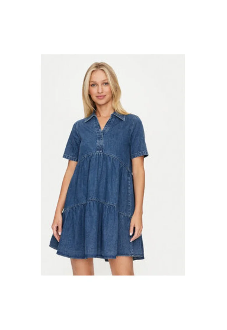 Rochie dama -  304042201 - Albastru - Bumbac - Albastru