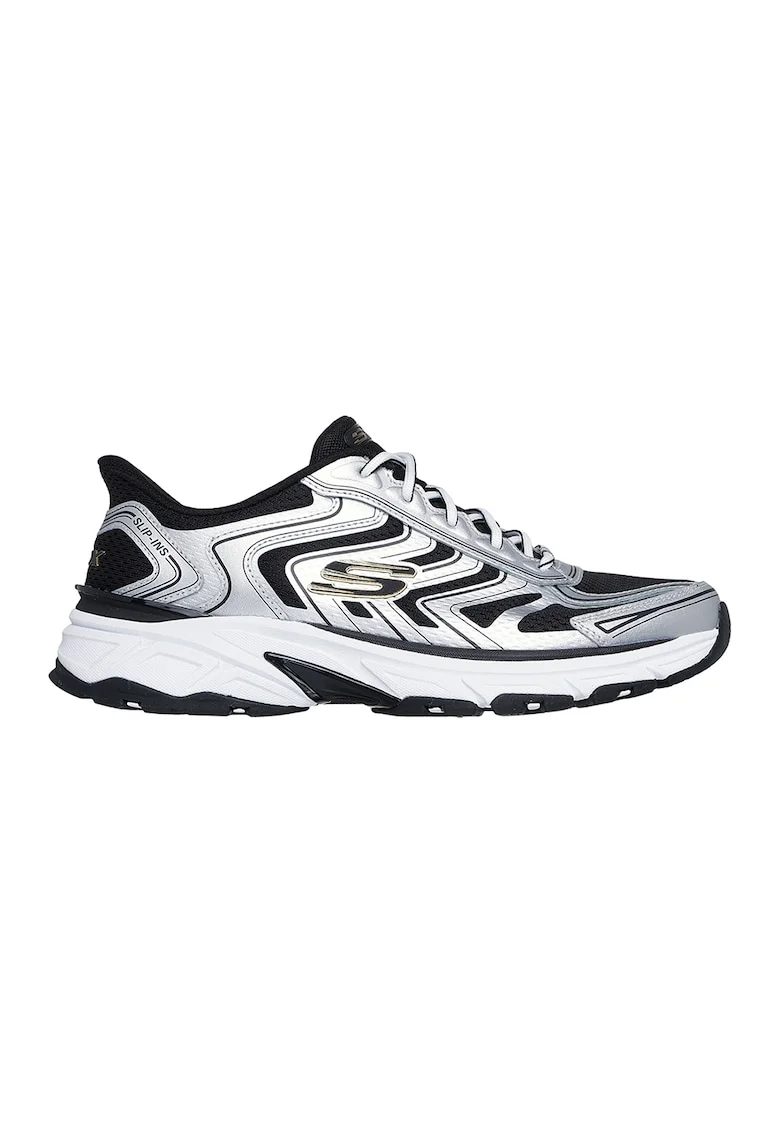 Pantofi sport Slip-ins® Stamina Sport - Negru/Argintiu