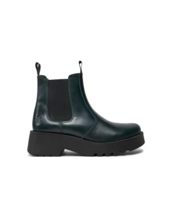 Botine dama  MEDI789FLY - Piele naturala - Verde - Verde