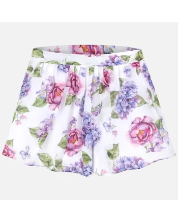 Pantaloni scurti cu imprimeu floral -