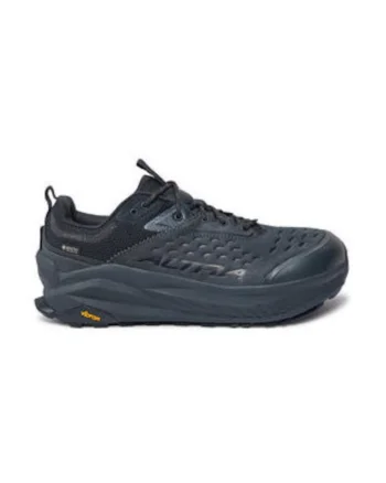 Ghete trekking barbatesti -  piele naturala - negru -