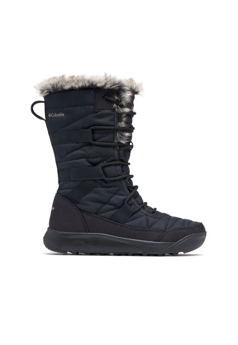 Cizme dama  Minx IV - negre - material textil -
