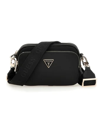 Geanta crossbody cu logo Gemma - Negru