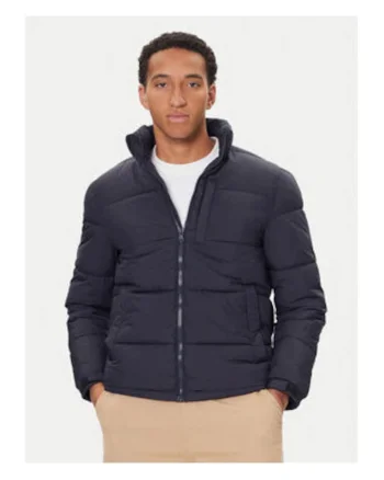 Geaca de iarna barbati -  bleumarin - 100% poliester - Bleumarin