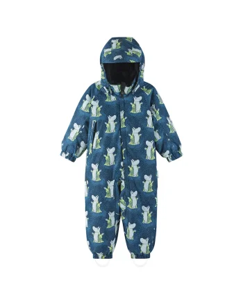 Salopeta pentru copii -  unisex - bleumarin - poliester -