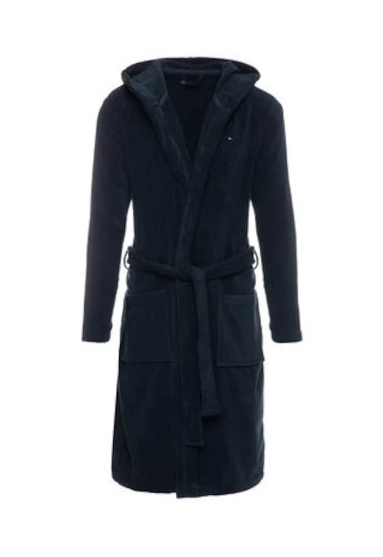 Halat de baie barbati -  bleumarin - 100% bumbac -