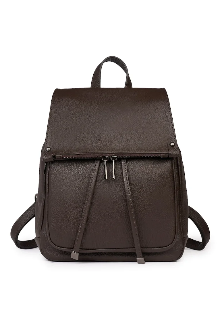 Rucsac piele naturala Jimmy maro - Maro