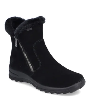 Cizme dama -  Piele - Negru - L7162-00