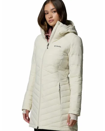 Geaca pentru drumetii Joy Peak II Mid - Alb fildes