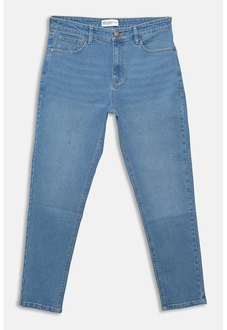 Blugi slim fit - Albastru pastel
