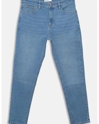 Blugi slim fit - Albastru pastel
