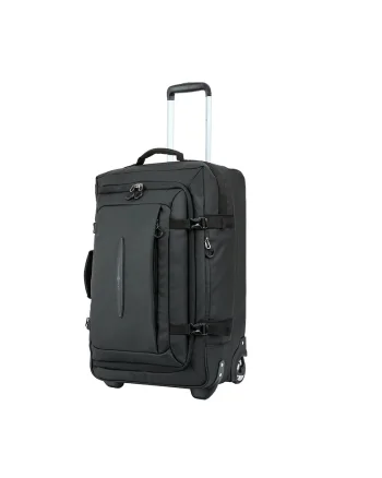 Troler mediu  SW42503 - 62x38x27 cm - bagaj de cala - 57L - 2 roti - poliester impermeabil - negru