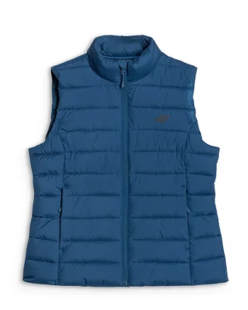 Vesta Damas Matlasata Bleumarin  Croiala Slim - Impregnare Hidrofoba - Poliester Reciclat