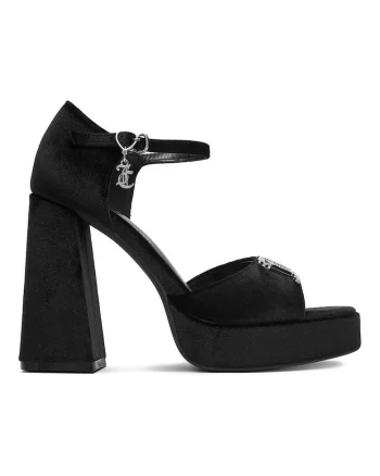 Sandale dama -  toc bloc - negru - Negru