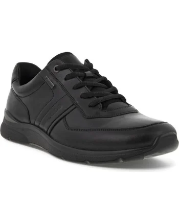 Pantofi sport barbati -  Piele/Textil - Negru -