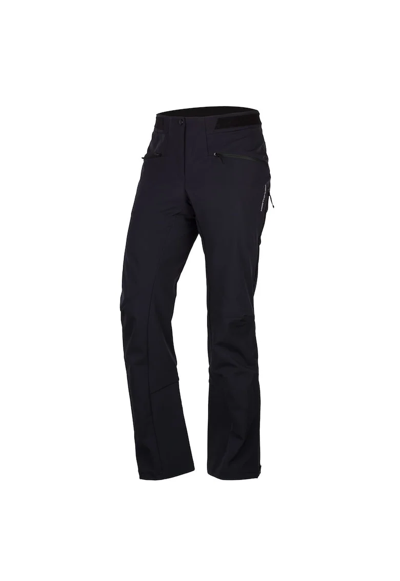 Pantaloni softshell 3 straturi pentru schi - femei - Negru