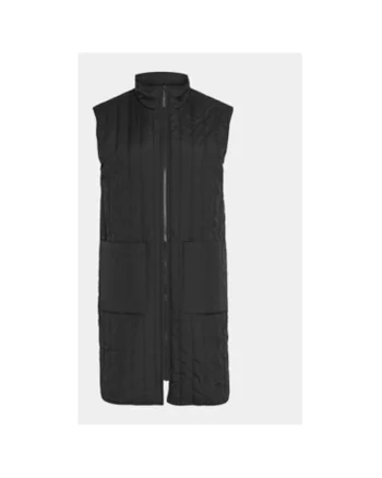 Vesta dama -  303479428 - Poliester - Negru - Negru