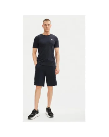 Tricou barbati  Emporio Armani - 8NPT16 PJRGZ - Viscoza/Poliamida - Bleumarin - Bleumarin