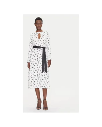 Rochie dama  FS25SD2006W732T8 - Viscoza/Rayon - Alb - Alb