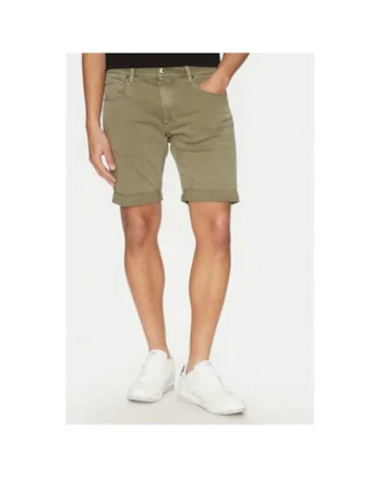 Pantaloni scurti din denim barbati G Star Raw - D10481-C258 - Bumbac - Verde - Verde