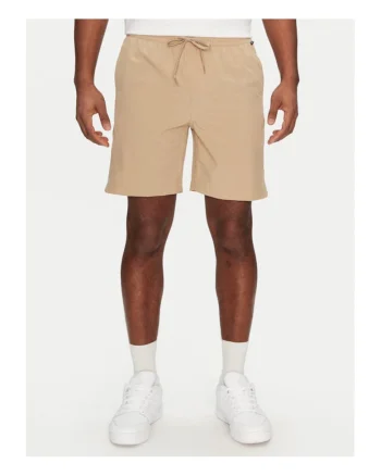 Pantaloni scurti de baie barbati  EQYHY03883-CJZ0 - Poliester - Bej - Bej