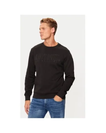 Bluza barbati -  304749346 - Bumbac - Negru - Negru