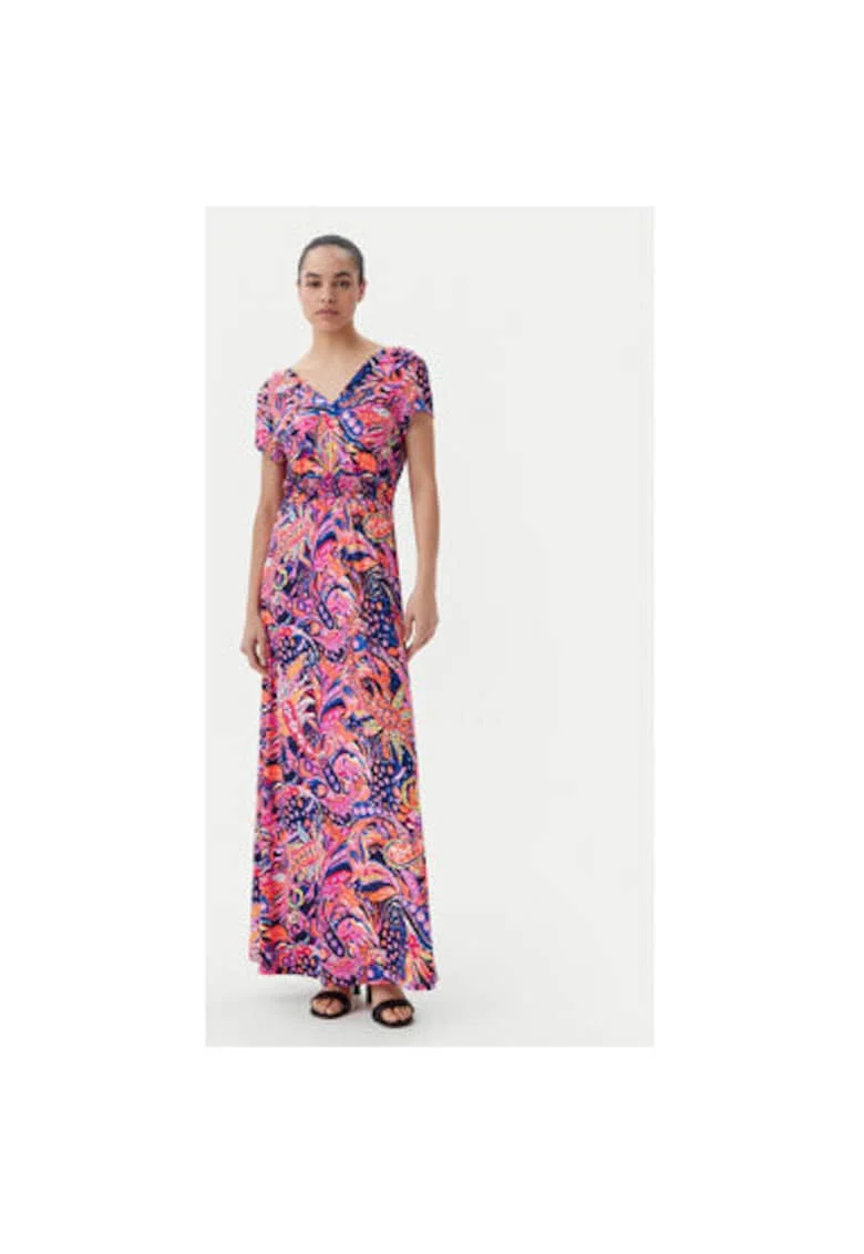 Rochie de vara dama  251-RPLAYA - Poliester/Elastan - Multicolor - Multicolor