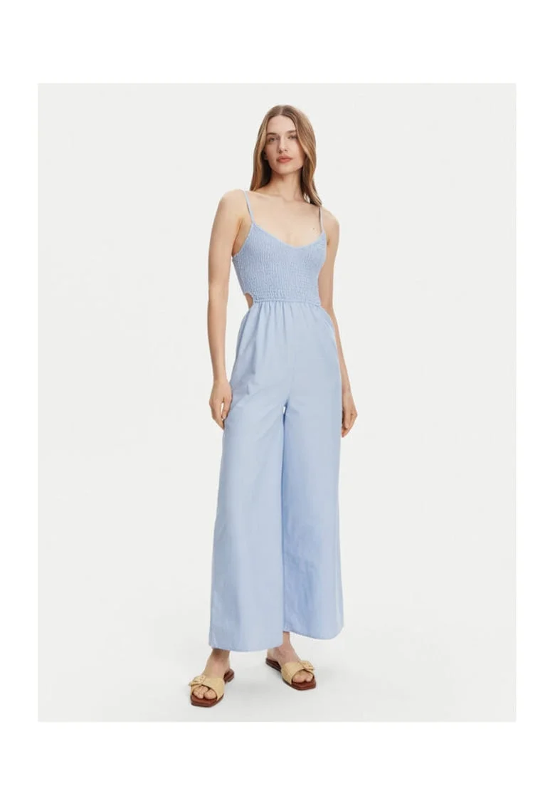 Rochie de vara dama  EBJWO03003 - Albastru - Albastru