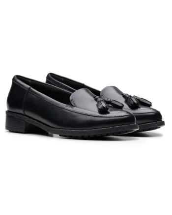 Mocasini dama  26178703 - Piele naturala - 41 EU - Negru