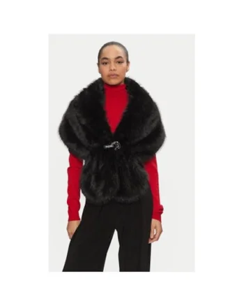 Vesta dama -  304217494 - Poliester - Negru - Negru