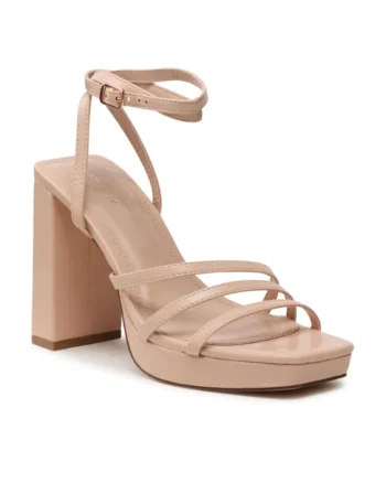 Sandale dama -  302872121 - Bej - Piele ecologica - Bej