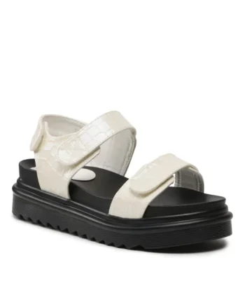 Sandale dama -  302873074 - Ecru - Piele ecologica - Ecru