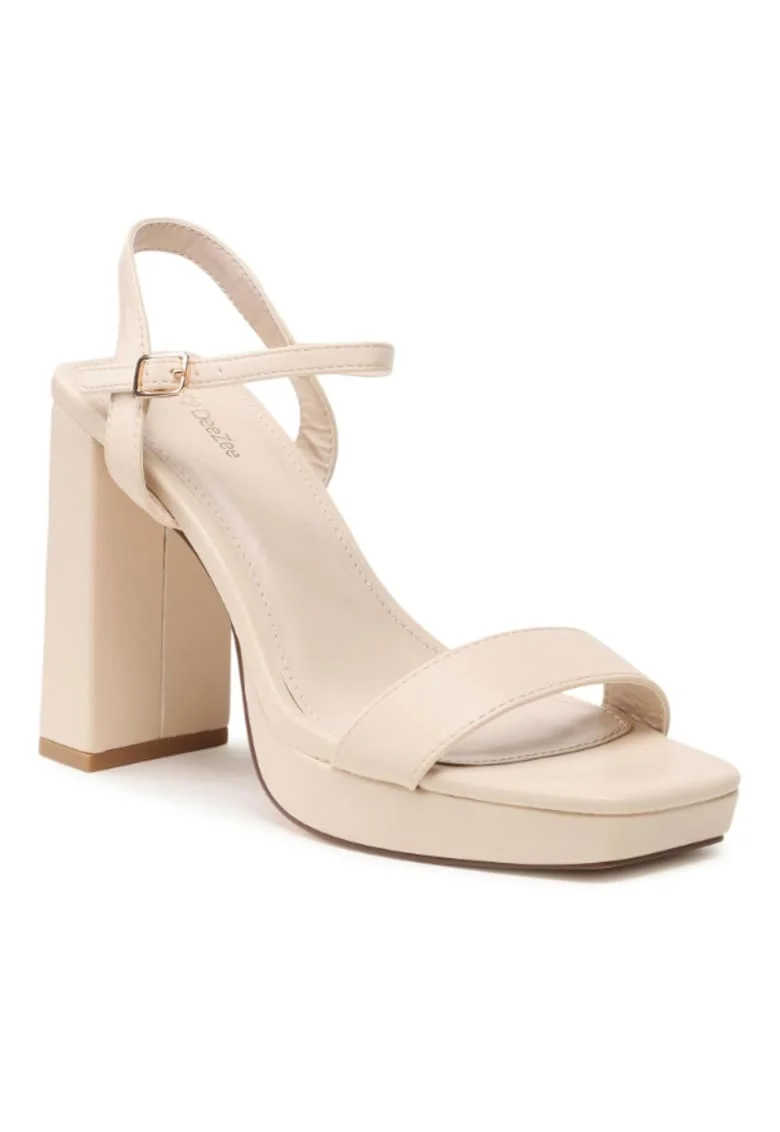 Sandale dama -  302873289 - Bej - Piele ecologica - Bej