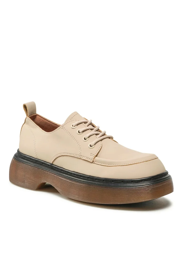 Pantofi dama -  5904862106250 - Piele ecologica - Bej - Bej