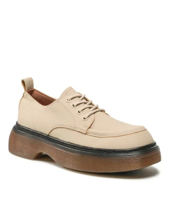 Pantofi dama -  5904862106250 - Piele ecologica - Bej - Bej