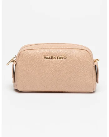 Geanta crossbody de piele ecologica Blossom - Roz prafuit