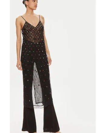 Rochie -  7552 - Poliester - Negru