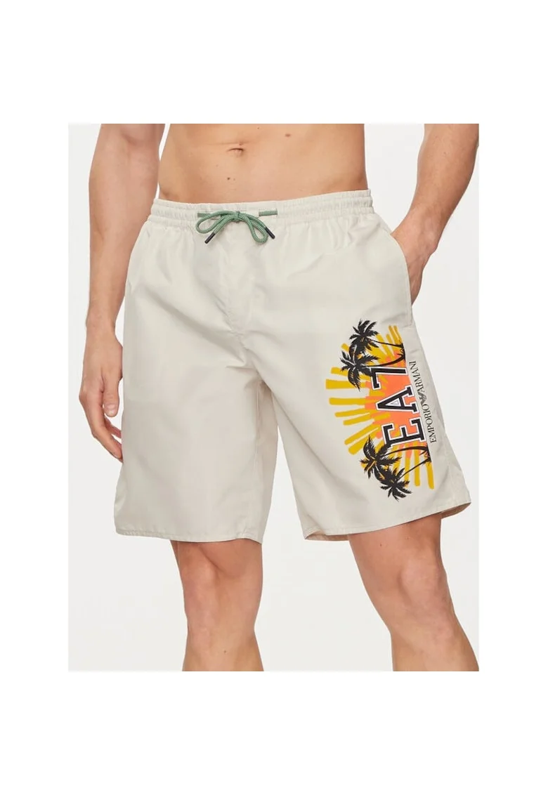 Pantaloni scurti sport barbati -  537494 - Gri - Poliester