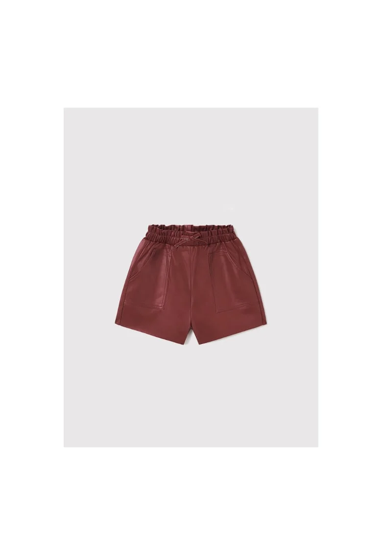 Pantaloni lungi -  300663745 - Poliuretan - Rosu inchis - Rosu inchis