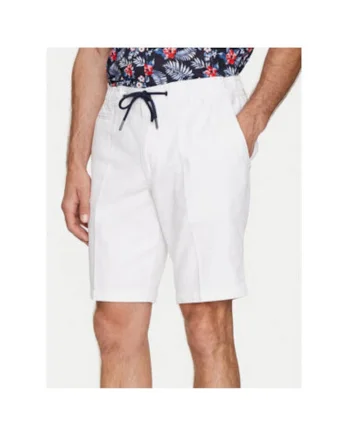 Pantaloni scurti barbati -  758516 - Alb - Bumbac -