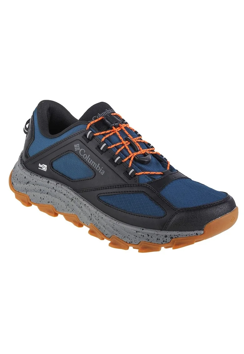 Pantofi sport barbati  material sintetic - multicolor - Negru