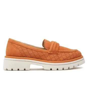 Tenisi dama -  30366351340 - Piele naturala - Portocaliu