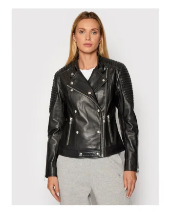 Geaca dama -  209343649 - Piele naturala - Negru - Negru