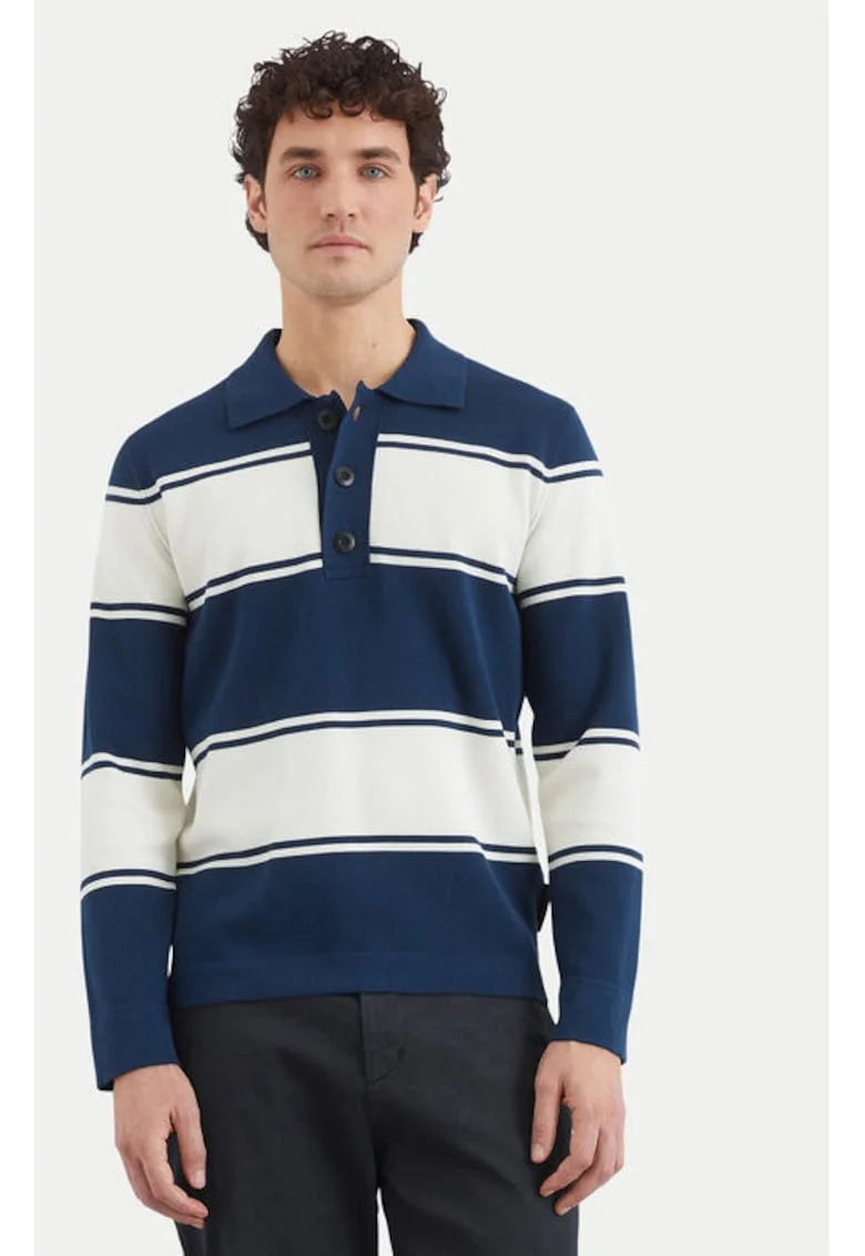 Tricou barbati -  304865619 - Bumbac - Albastru - Albastru