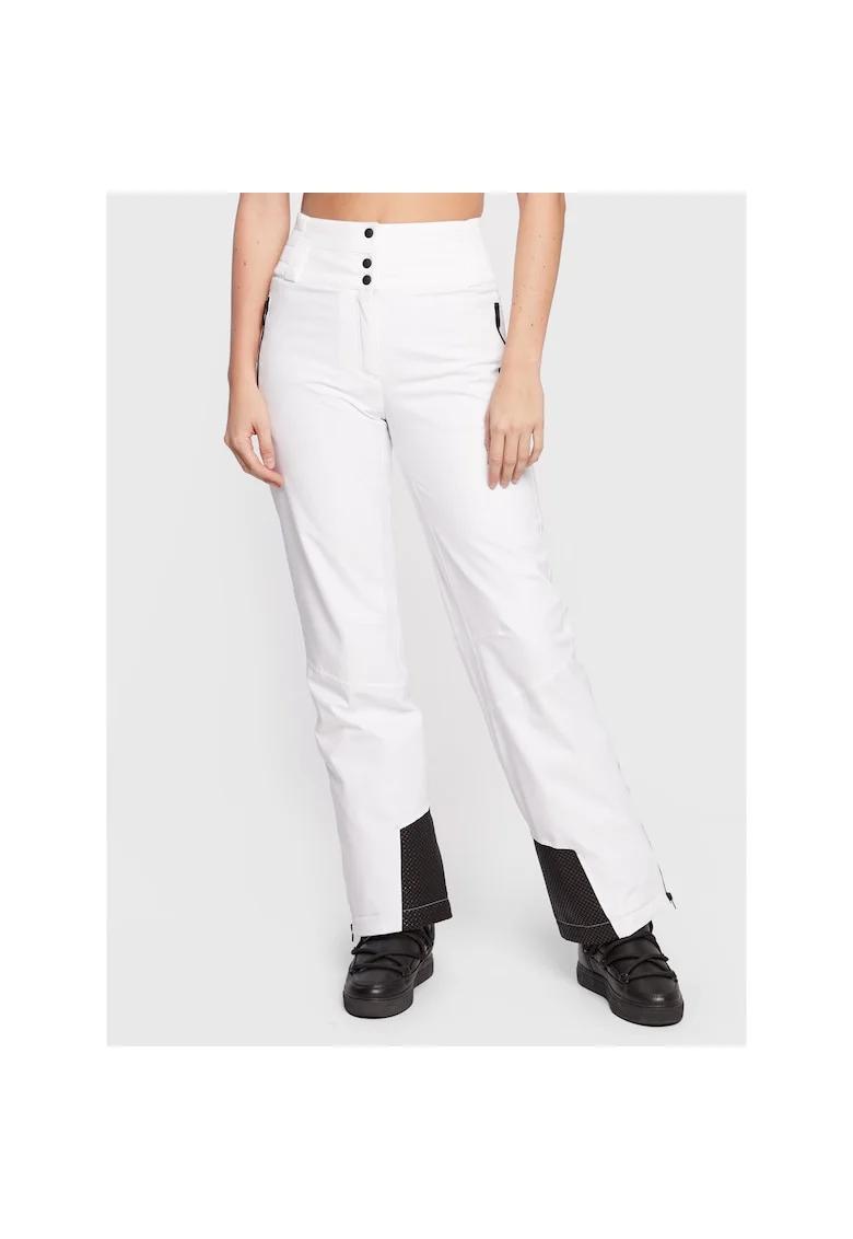 Pantaloni pentru ski dama -  300981207 - Poliester - Alb