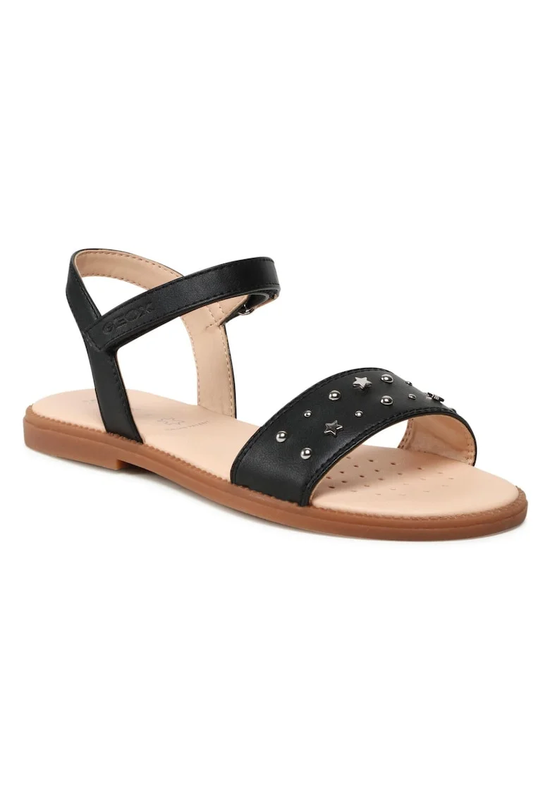 Sandale  Piele ecologica - Negru - Negru
