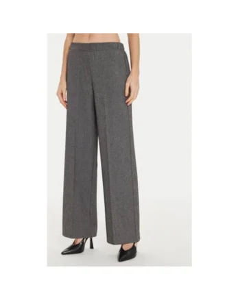 Pantaloni dama -  304919602 - Poliester/Viscoza - Gri - Gri