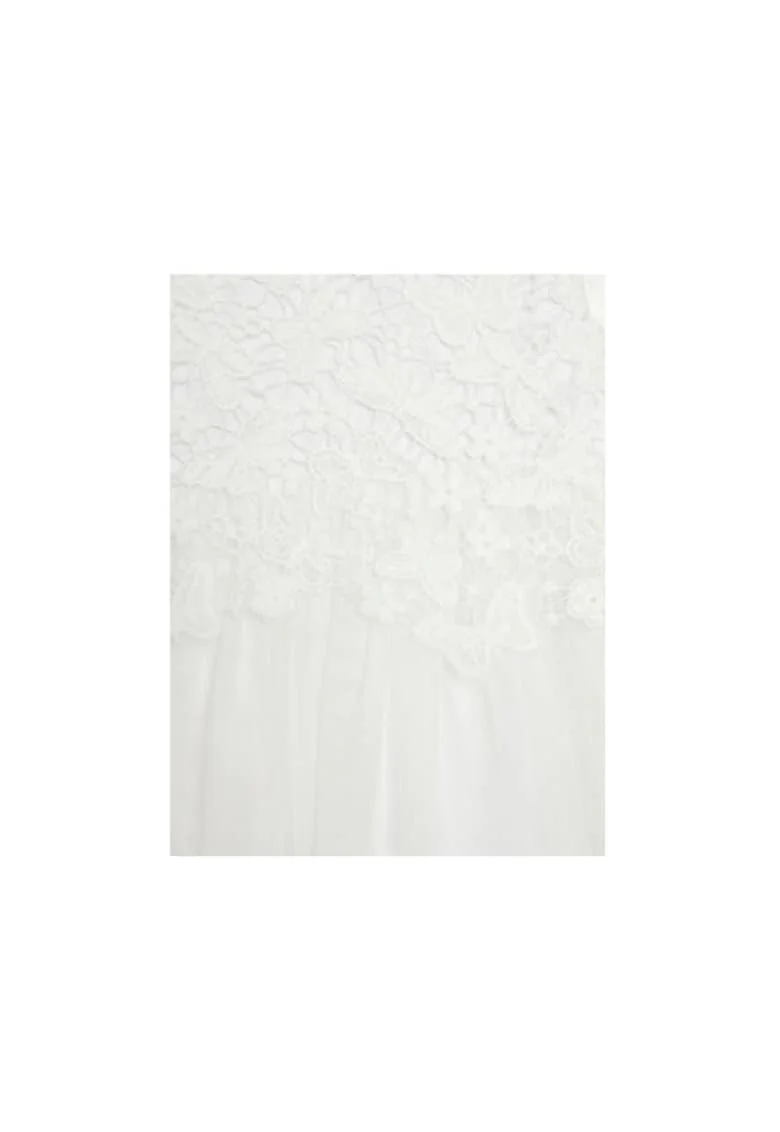 Rochie fete -  303817886 - Poliester - Alb - Alb